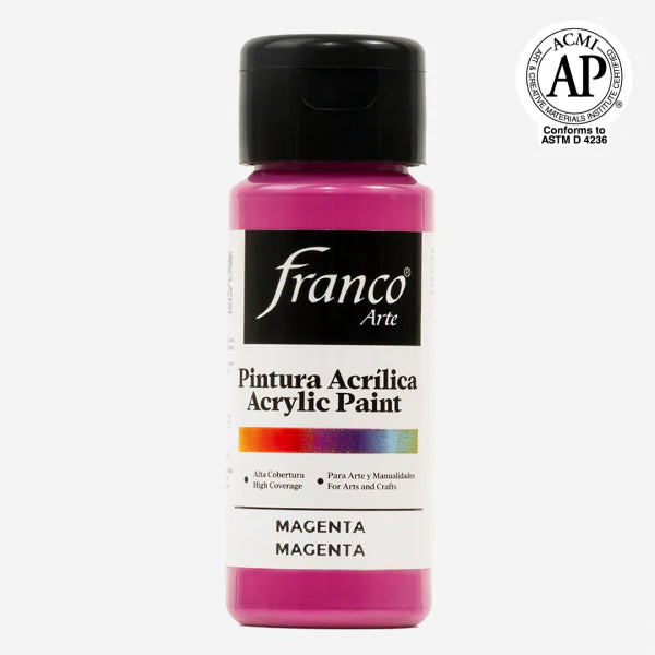 Pintura acrílica magenta -1 unidad-