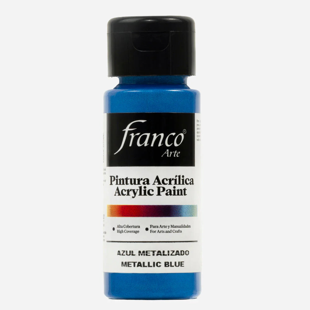 Pintura acrílica metalizada -1 unidad-