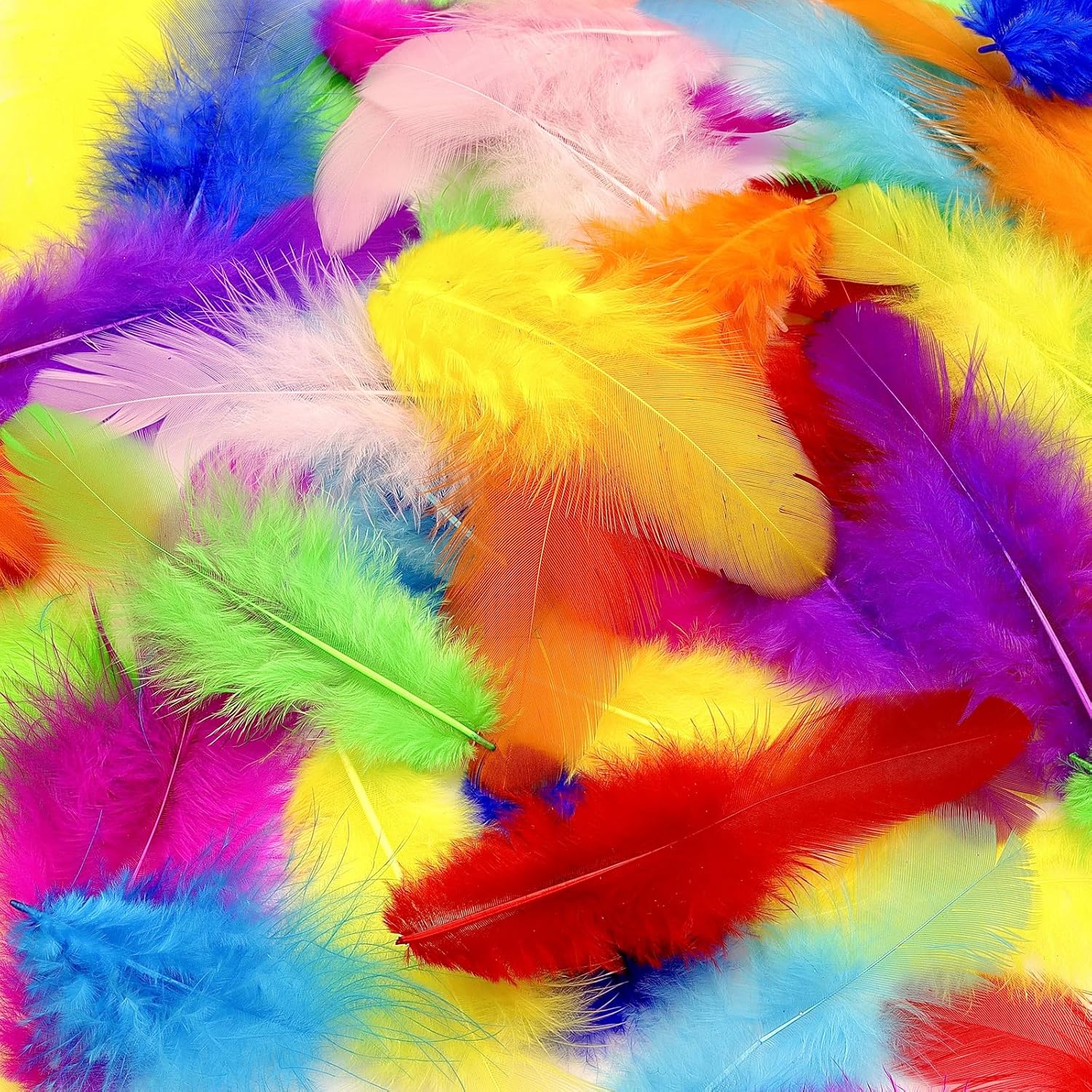 Plumas artificiales -1 paquete-