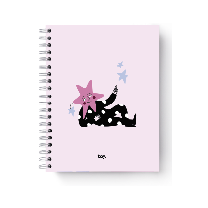 Cuaderno Toy cosmic star (rayado) -grande-