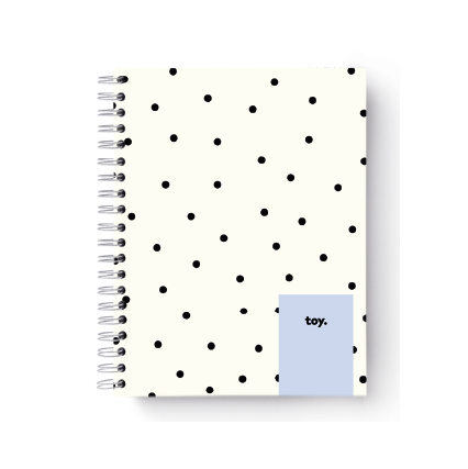Cuaderno Toy tiny dots (rayado) -grande-