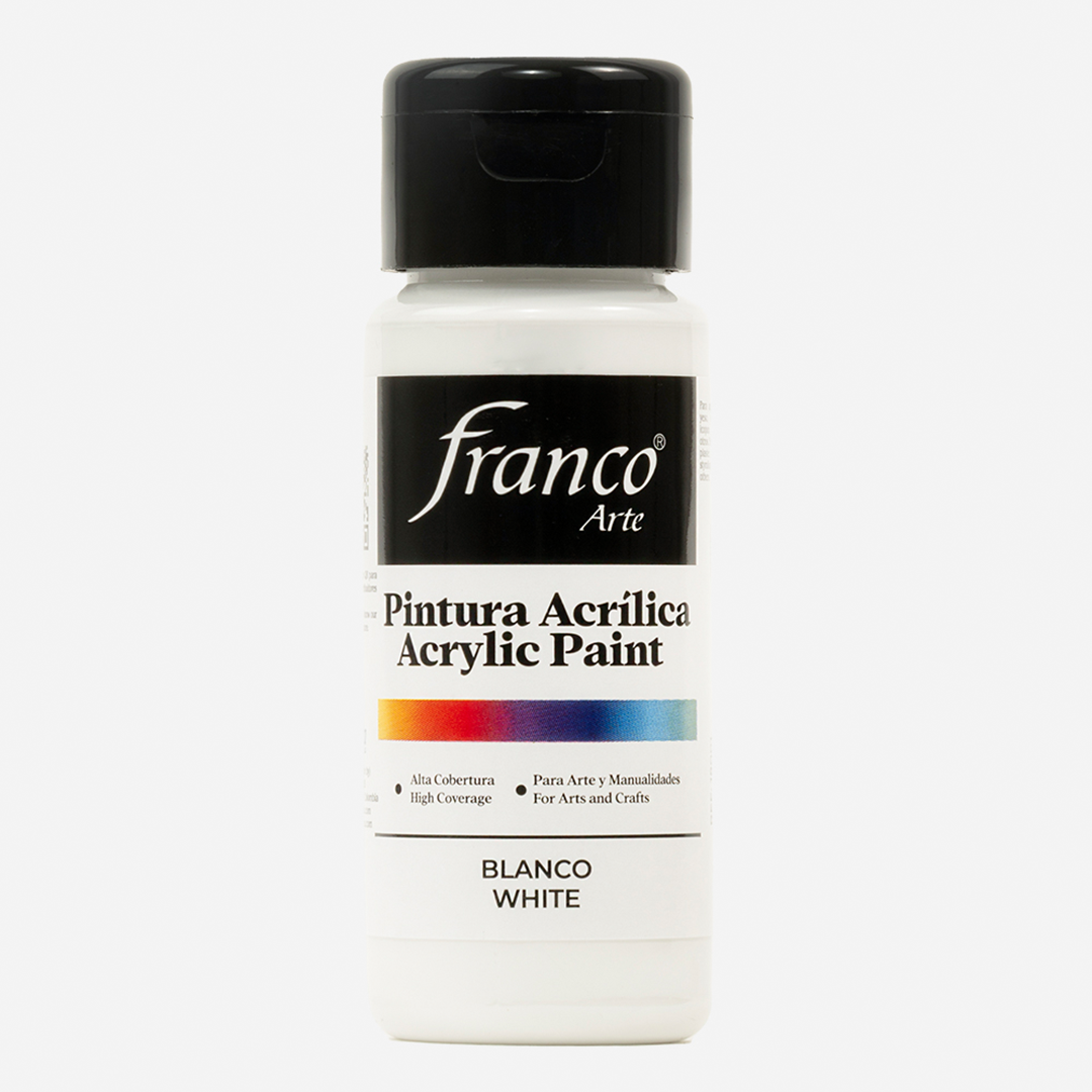 Pintura acrílica blanca -1 unidad-