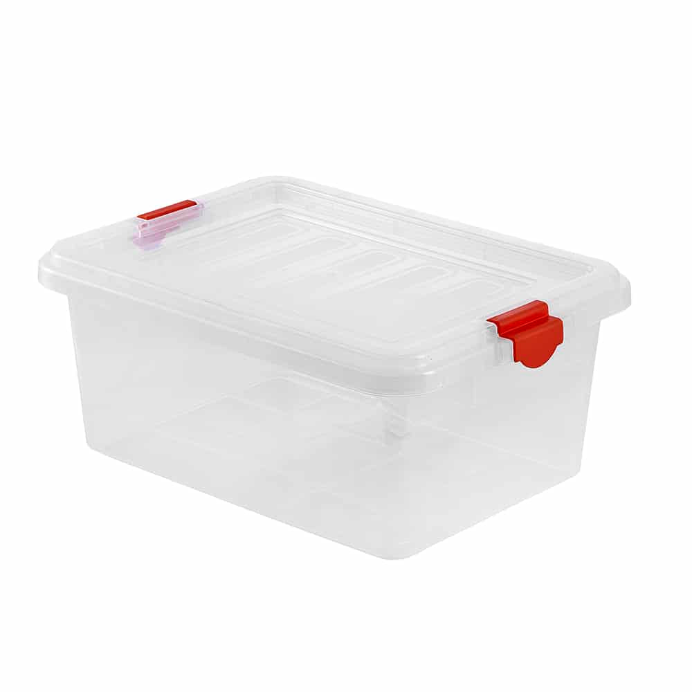 Caja plástica organizadora (14 litros) -1 unidad-