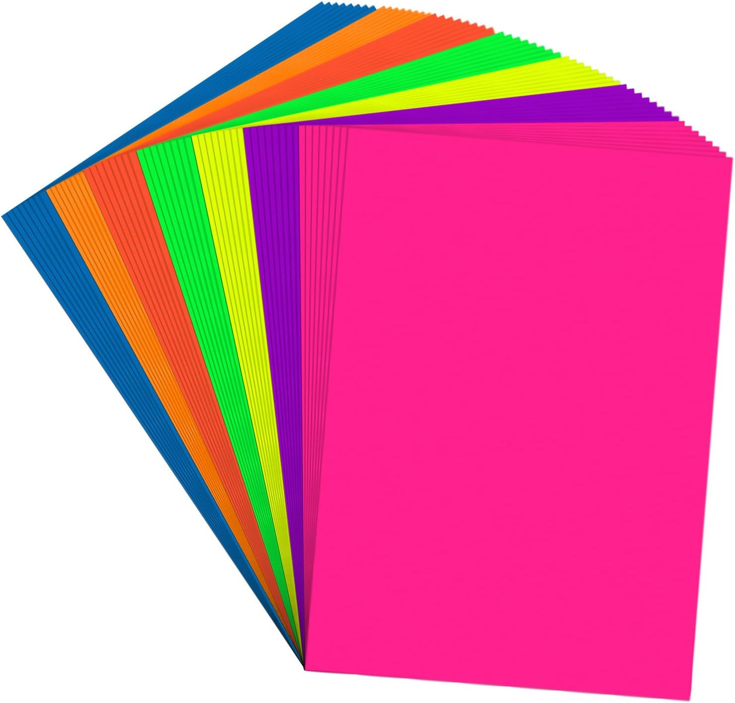 Cartulina colores (octavos) -paquete 8 hojas-