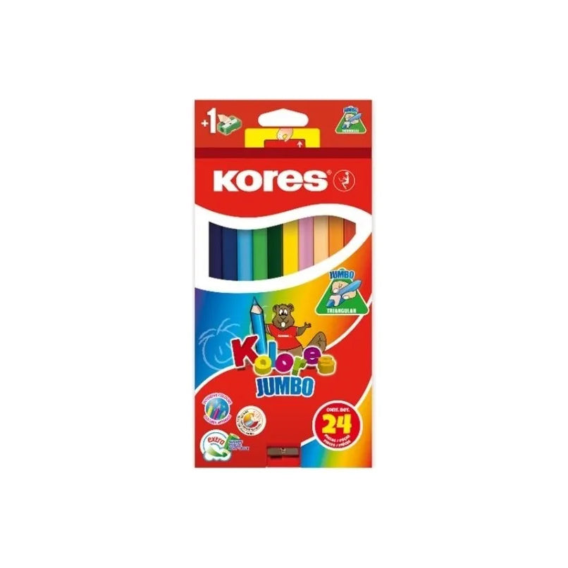 Colores jumbo -caja de 24-