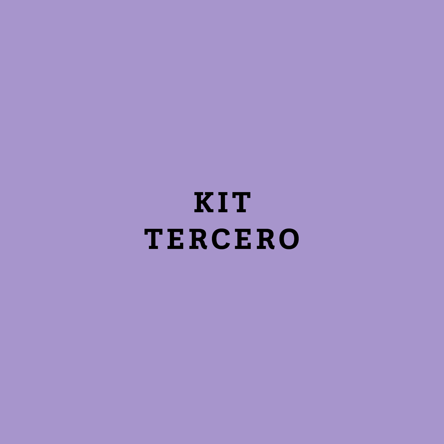 Kit Tercero