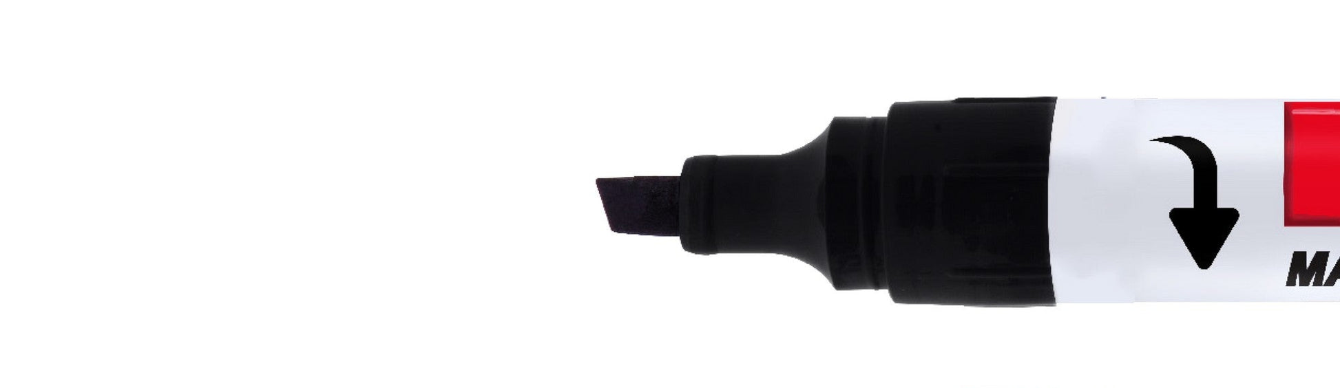 Marcador borrable negro -1 unidad-