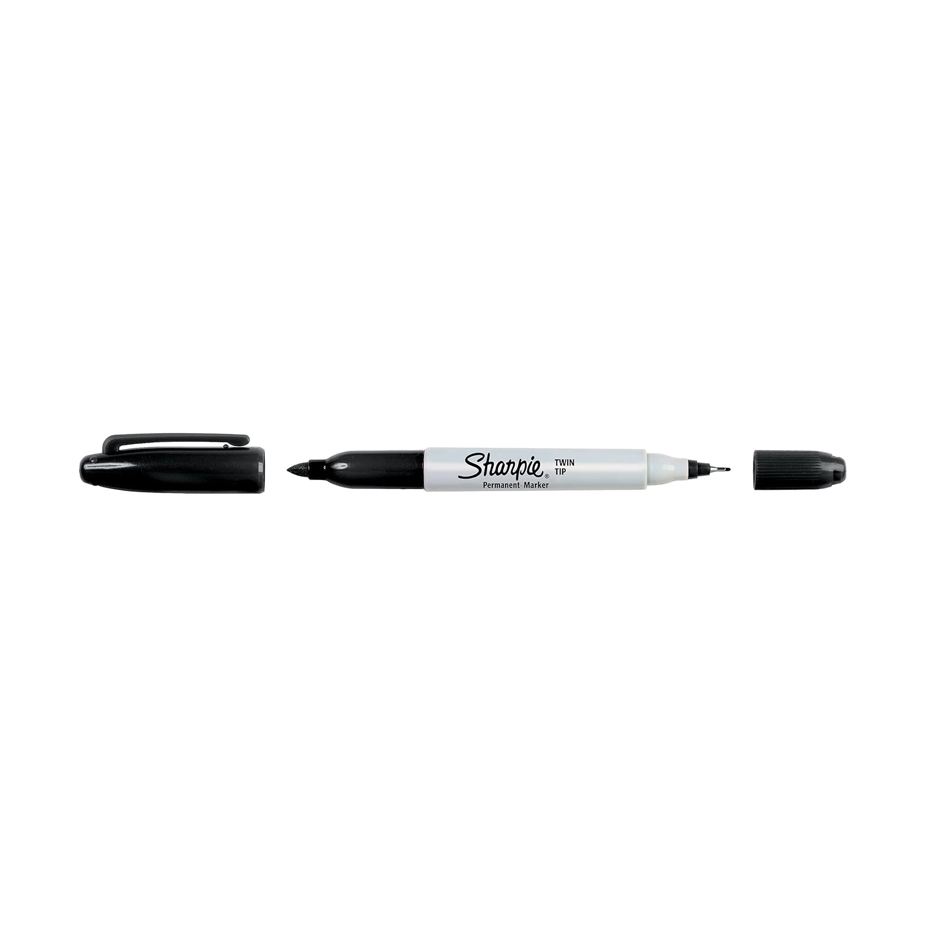 Marcador Sharpie doble punta negro -1 unidad-