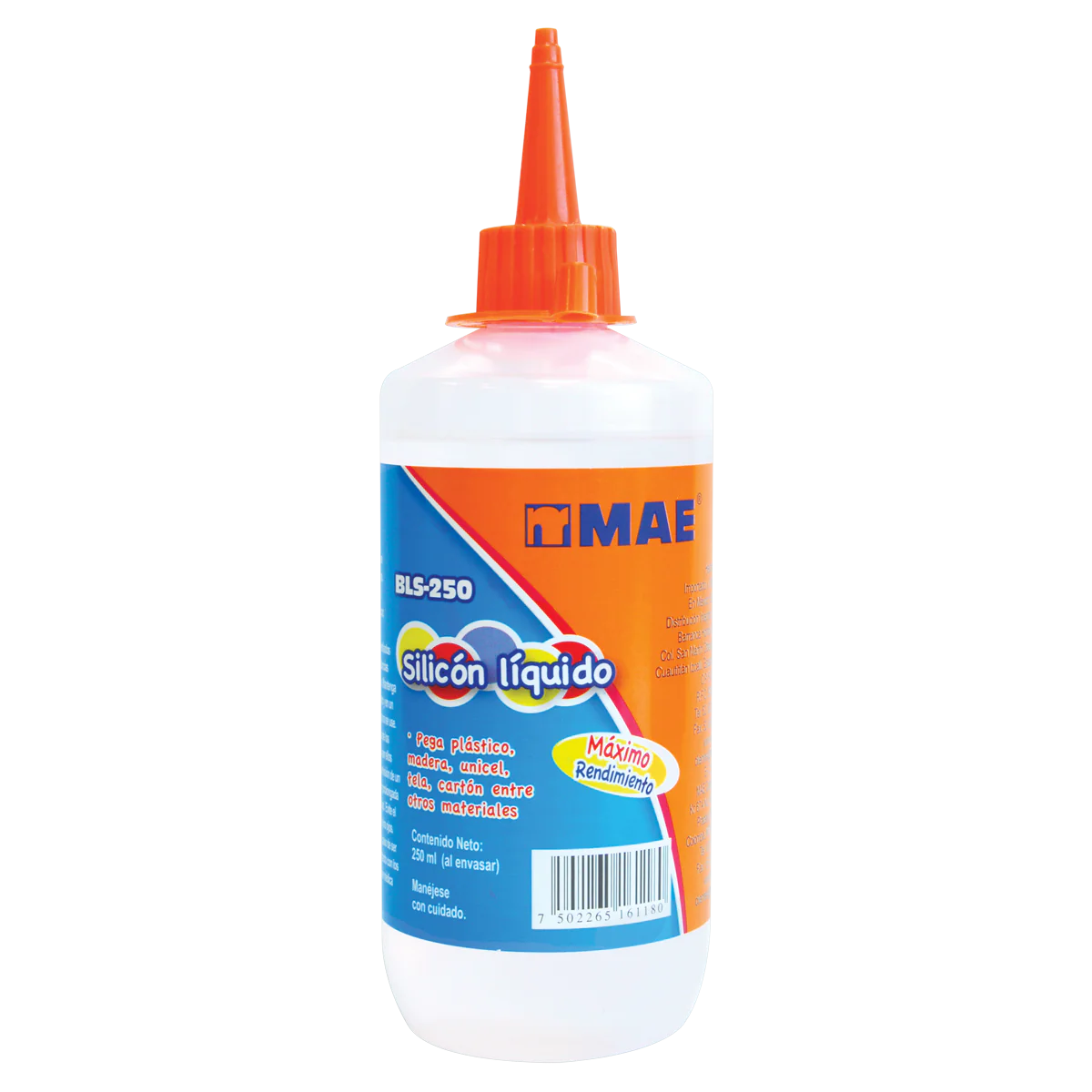 Silicona líquida -1 tarro 250ml-