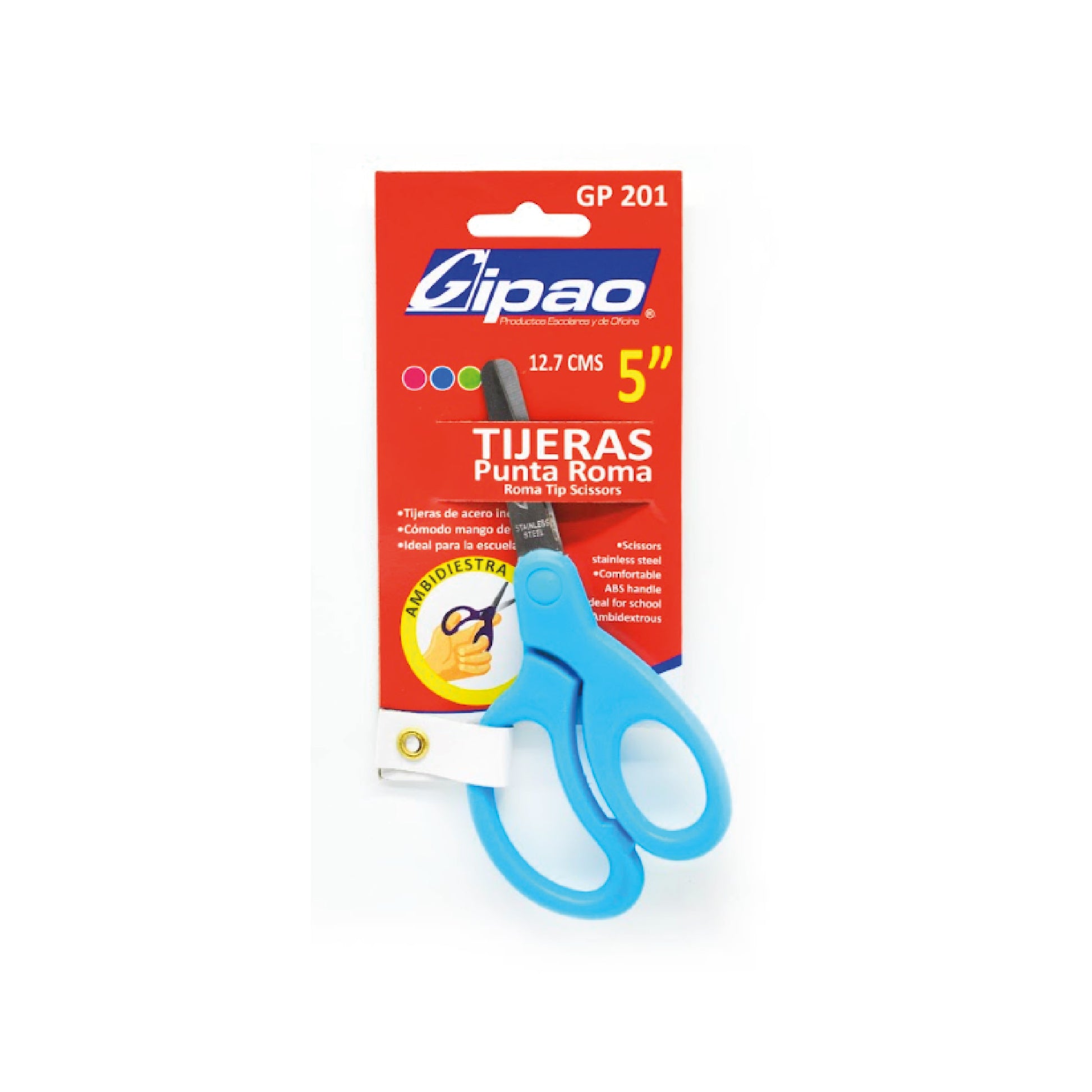 Tijera 5" punta roma -1 unidad-